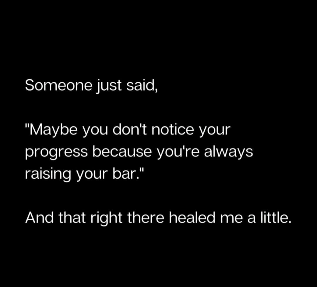 Raising the bar quote